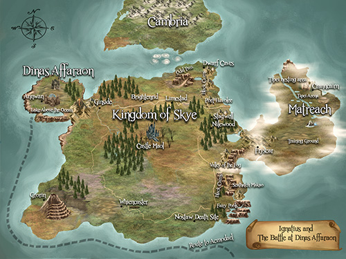 The Kingdom of Skye Map