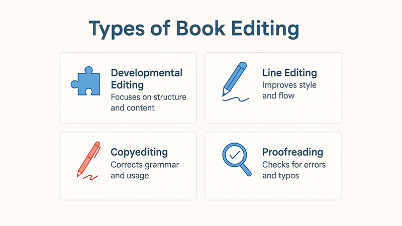 The Different Types of Book Editing